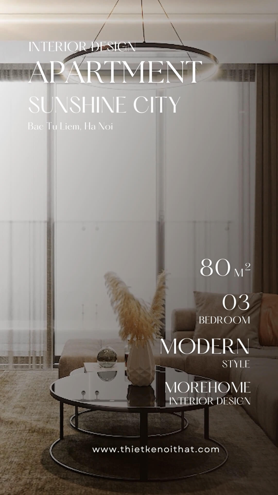 Trải Nghiệm Sự Hoàn Hảo Nội Thất Đẳng Cấp Tại SUNSHINE CTY Được Tạo Nên Bởi Morehome